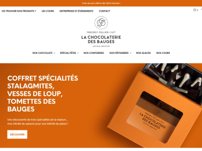Site La Chocolaterie des Bauges